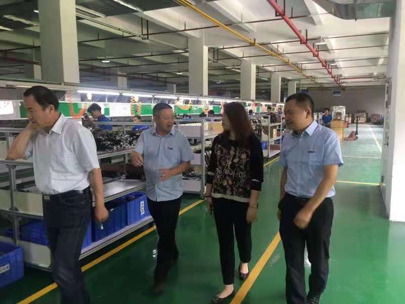 The officials from CGAC (China quality supervising and test for gas appliances) are visiting Arcio company.